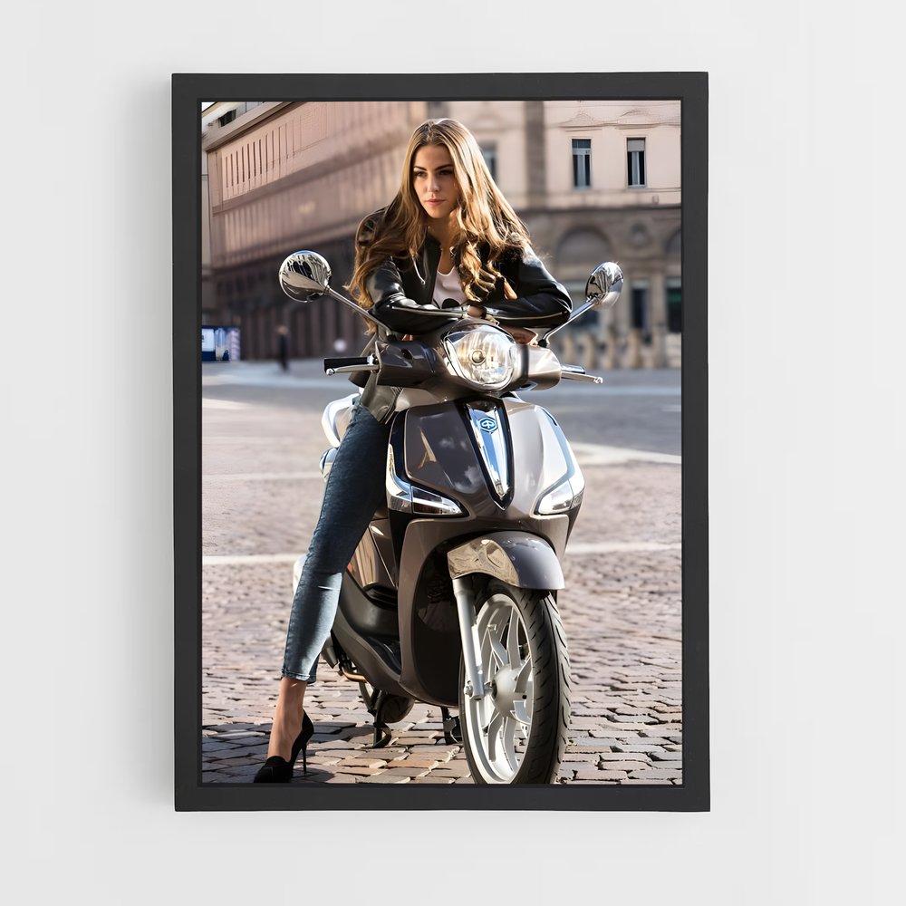 Poster Serenity dans le Chaos – affiche Piaggio (vue 2)